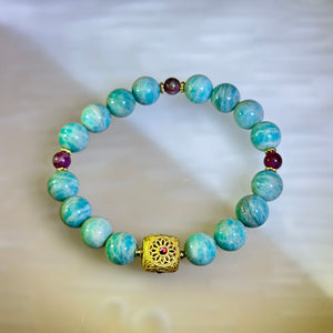 Amazonite Beads Bracelet 天河石手串