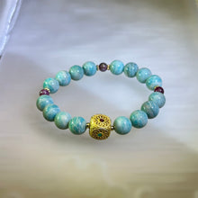 Load image into Gallery viewer, Amazonite Beads Bracelet 天河石手串
