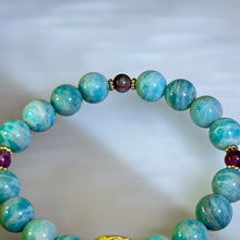 Load image into Gallery viewer, Amazonite Beads Bracelet 天河石手串
