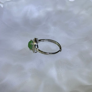 Emerald Adjustable Ring 祖母绿绿宝石镶嵌活口戒指