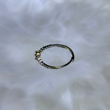 将图片加载到图库查看器，Blue Sapphire Adjustable Ring 蓝色蓝宝石镶嵌活口戒指
