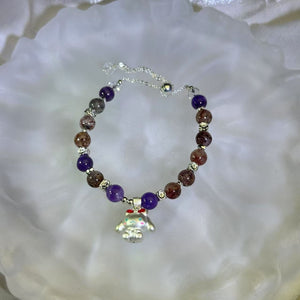 Super Seven Amethyst Beads Bracelet 超七水晶珠链手链