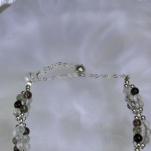 Phantom Quartz Beads Bracelet 幽灵水晶珠链手链