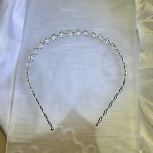 White Freshwater Pearl Hair Band 白色淡水珍珠发箍