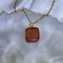 Load image into Gallery viewer, Red Strawberry Quartz Pendant 红色草莓晶吊坠
