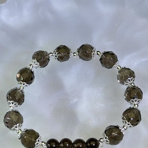 Smoky Quartz Beads Bracelet 茶水晶手串