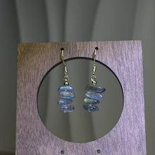 Load image into Gallery viewer, 14K Gold Filled Labradorite Earrings 拉长石灰月光石14K注金耳钩
