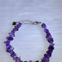 Load image into Gallery viewer, Amethyst Beads Bracelet 紫水晶珠链手链
