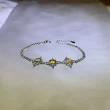 Load image into Gallery viewer, Citrine Bracelet 黄水晶镶嵌手链
