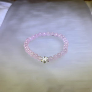 Rose Quartz Beads Bracelet 粉水晶手串