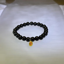 Load image into Gallery viewer, Obsidian Beads Bracelet 黑曜石手串

