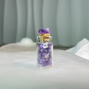 Amethyst Lucky Aroma Bottle 紫水晶幸运瓶香薰瓶