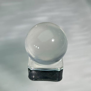 Milky Clear Quartz Ball 奶白晶水晶球