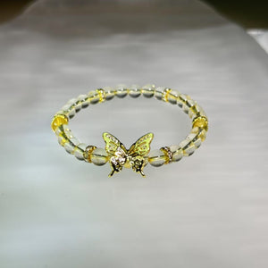 Citrine Bads Bracelet 黄水晶手串