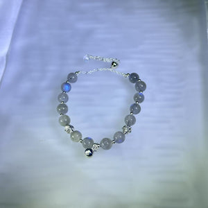 Labradorite Beads Bracelet 拉长石珠链手链