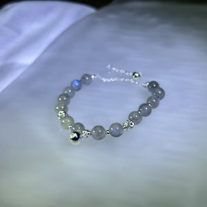 Labradorite Beads Bracelet 拉长石珠链手链