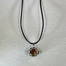 将图片加载到图库查看器，Citrine Bead Pendant Necklace 黄水晶嘎乌盒吊坠项链
