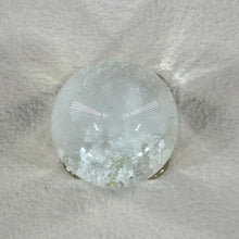 Load image into Gallery viewer, White Phantom Quartz Crystal Ball 白色幽灵水晶球
