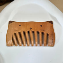 将图片加载到图库查看器，Wood Cat Hair Comb 木质小猫发梳
