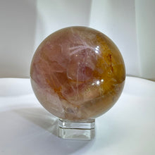 Load image into Gallery viewer, Fluorite Crystal Ball 萤石水晶球
