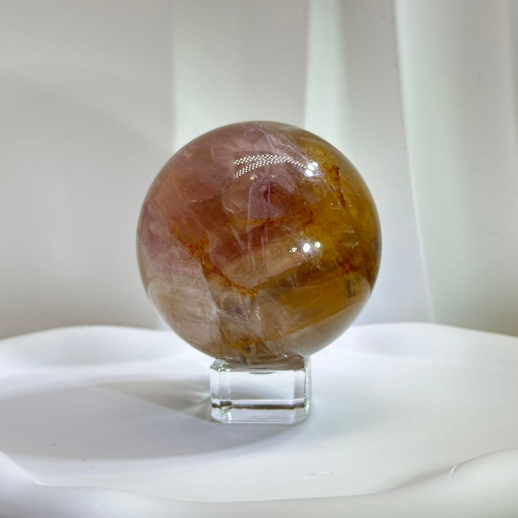 Fluorite Crystal Ball 萤石水晶球