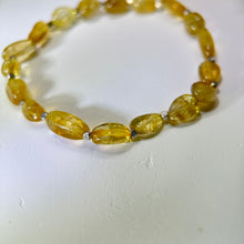 将图片加载到图库查看器，Citrine Beads Bracelet 黄水晶手串
