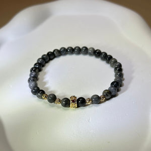 Black Jade Beads Bracelet 糯种乌鸡翡翠手串