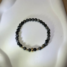 Load image into Gallery viewer, Black Jade Beads Bracelet 糯种乌鸡翡翠手串
