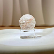 Load image into Gallery viewer, Copper Rutilated Quartz Crystal Ball 铜发晶水晶球
