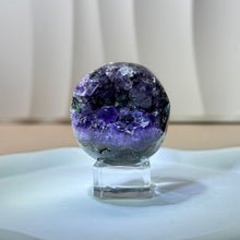 将图片加载到图库查看器，Amethyst Cluster Crystal Ball 紫水晶晶牙球开口笑
