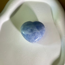 将图片加载到图库查看器，Angelite Love Heart 天青石天使石爱心
