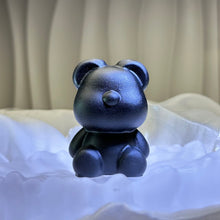 Load image into Gallery viewer, Obsidian Teddy Bear 黑曜石无脸熊
