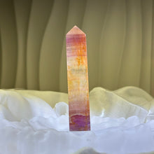 将图片加载到图库查看器，Fluorite Point Tower 萤石单尖四棱柱
