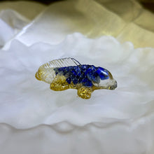 Load image into Gallery viewer, Lapis Lazuli Resin Carp 青金石滴胶锦鲤
