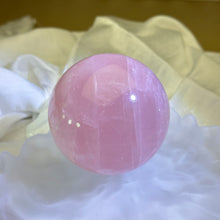 Load image into Gallery viewer, Rose Quartz Crystal Ball 粉水晶球
