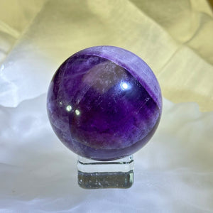 Fluorite Crystal Ball 萤石水晶球