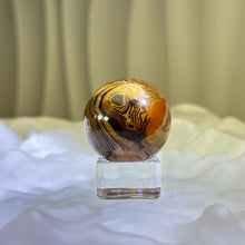 Load image into Gallery viewer, Carnelian Crystal Ball 红色缠丝玛瑙水晶球
