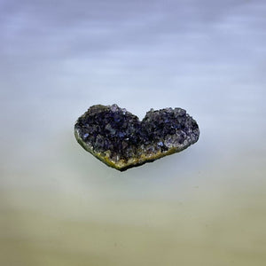 Amethyst Cluster Love Heart 紫水晶晶簇爱心