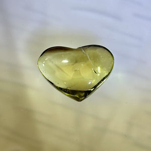 Citrine Love Heart 黄水晶爱心