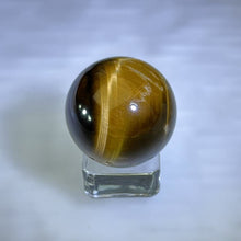 Load image into Gallery viewer, Yellow Tiger&#39;s Eye Crystal Ball 黄虎眼石水晶球
