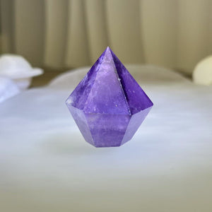 Amethyst Pointed Tower 紫水晶单尖六棱柱