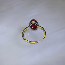 Load image into Gallery viewer, Carnelian Adjustable Ring 南红玛瑙活口戒指
