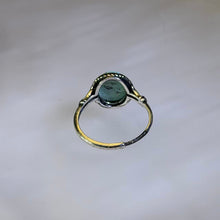 Load image into Gallery viewer, Blue Turquoise Adjustable Ring 蓝色绿松石活口戒指
