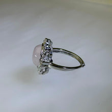 Load image into Gallery viewer, Rose Quartz Adjustable Ring 粉水晶活口戒指
