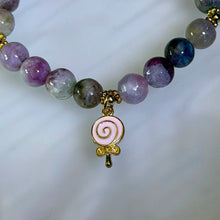 Load image into Gallery viewer, Tourmaline Lollipop Protection Bracelet 碧玺棒棒糖如意守护手串
