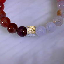 Load image into Gallery viewer, Gradient Yanyuan Agate Bracelet 渐变盐源玛瑙手串
