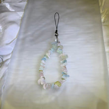 Load image into Gallery viewer, Morganite Aquamarine Beryl Mix Freeform Charm 摩根石海蓝宝绿柱石随型混搭挂件

