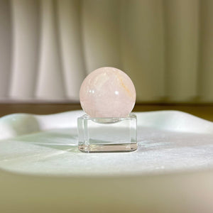 Rose Quartz Crystal Ball 粉水晶球