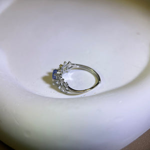 Tanzanite Adjustable Ring 坦桑石镶嵌活口戒指