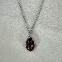 Load image into Gallery viewer, Amber Guard Pendant 血珀琥珀葫芦吊坠
